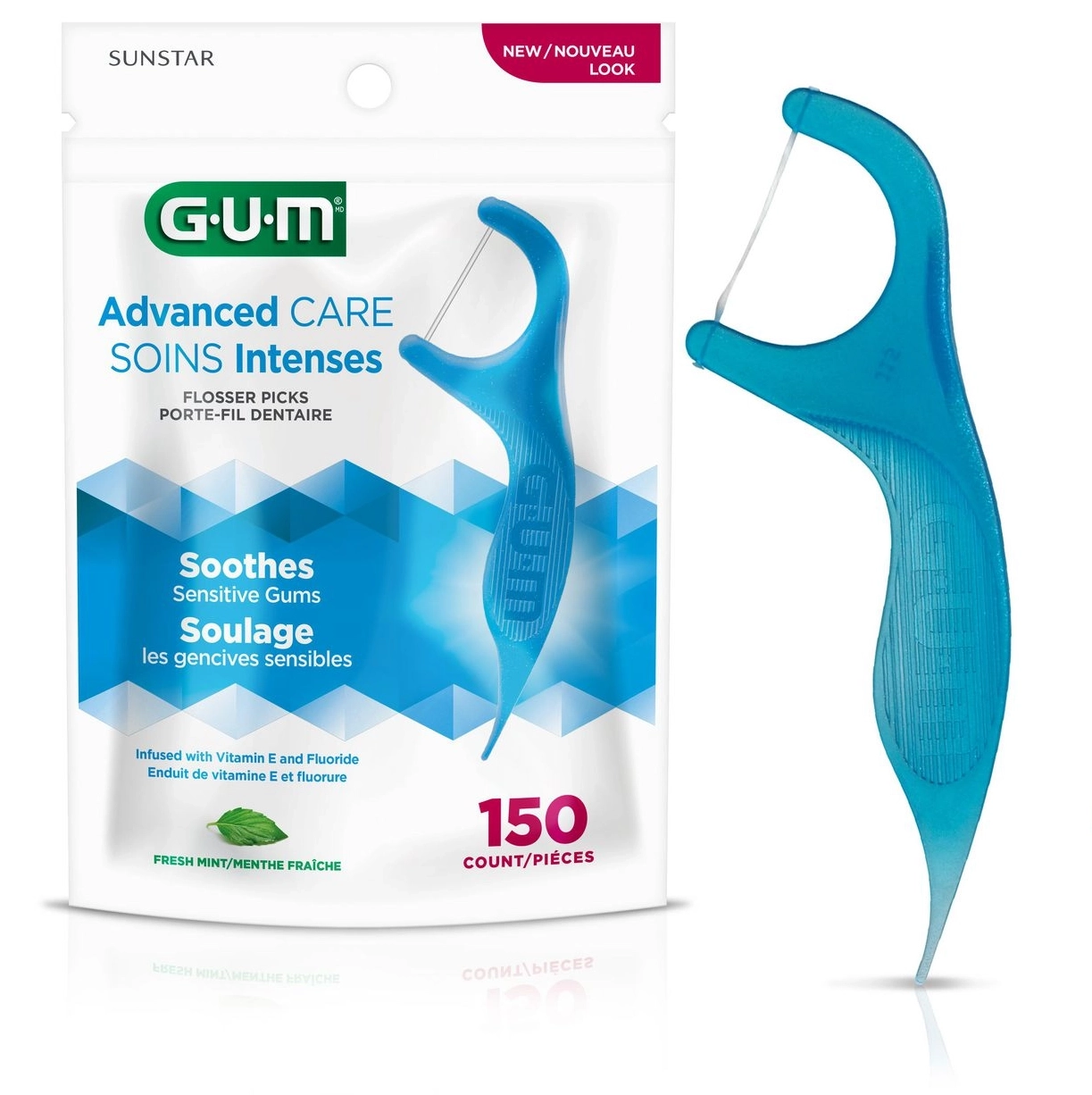 GUM Advanced Care Flosser Picks