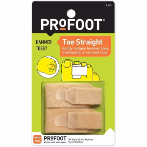 ProFoot Toe Straight Foam Toe Loops