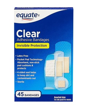 Equate Clear Invisible Protection Adhesive Bandages