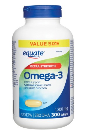 Equate Extra Strength Omega-3 200 mg