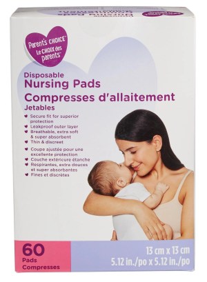 Parent's Choice Disposable Nursing Pads 60ct