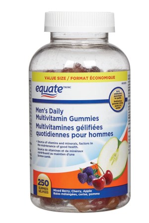 Equate Men's Daily Multivitamin Gummies