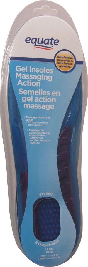 Equate Massaging Gel Insoles