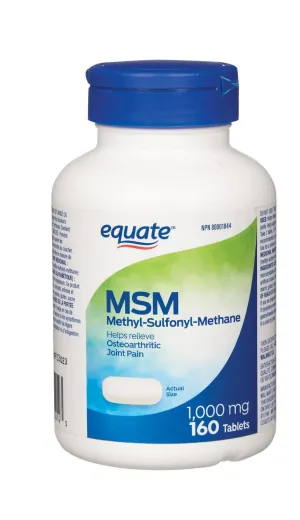 Equate MSM 1000mg