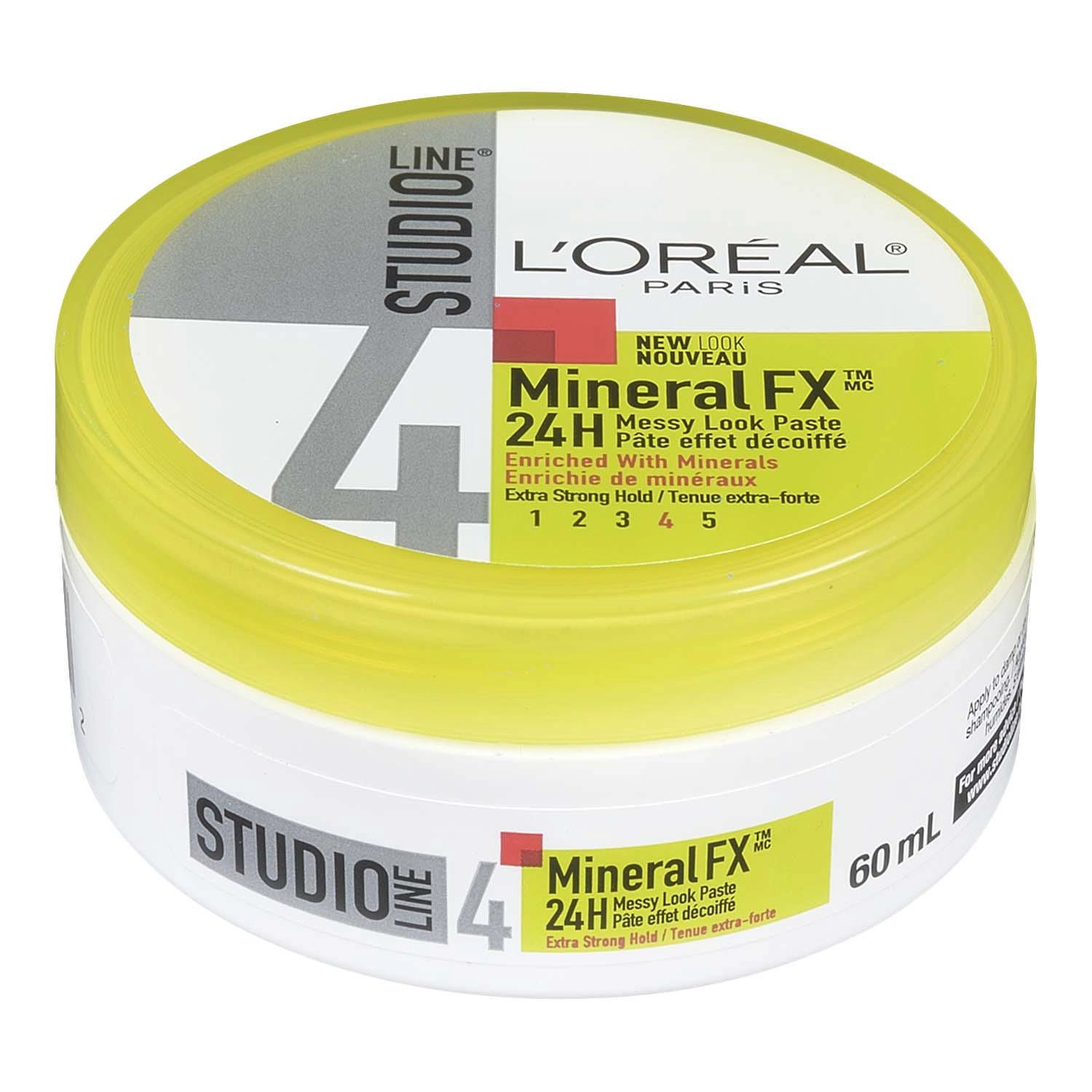 L'Oréal Paris Studio Line MineralFX 24H Extra Strong Hold Messy Look Paste 60mL