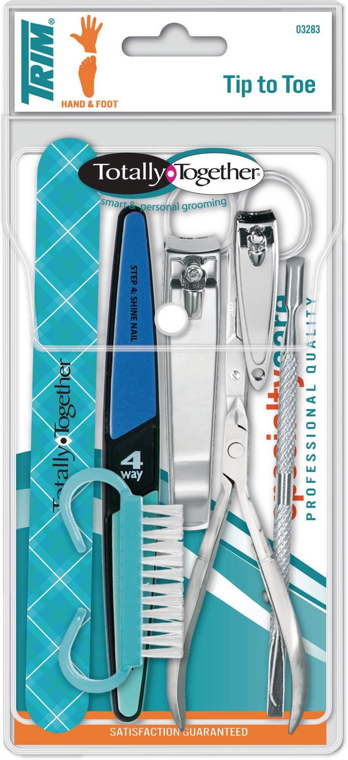 Shine Nail 4-Way Tip to Toe Manicure and Pedicure Kit