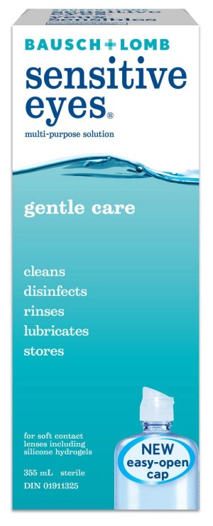 Bausch & Lomb Sensitive Eyes Multi-Purpose Solution 355 mL