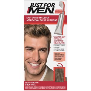 Just For Men Easy Comb-In Light Brown A-25