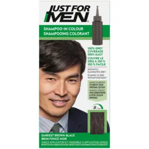 Just For Men Shampoo-In Colour Darkest Brown/Black H-50