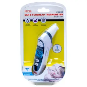 MOBI DualScan Prime Ear & Forehead Thermometer
