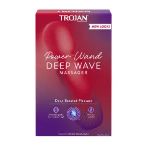 Trojan Vibrations Power Wand Deep Wave Massager