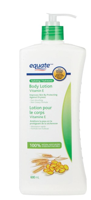 Equate Hydrating Vitamin E Body Lotion 600 mL