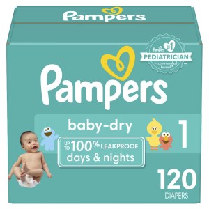 Pampers Baby Dry Diapers 120 Count