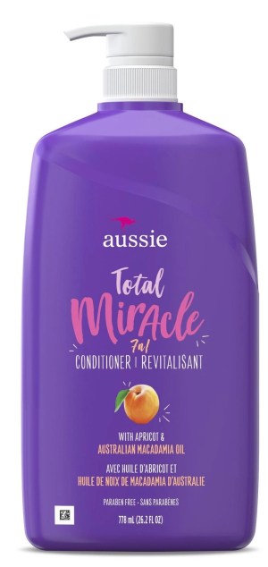 Aussie Total Miracle with Apricot & Macadamia Oil, Paraben Free Conditioner 778 mL
