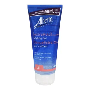 Alberto European Extra Hold Unscented Styling Gel 200ml