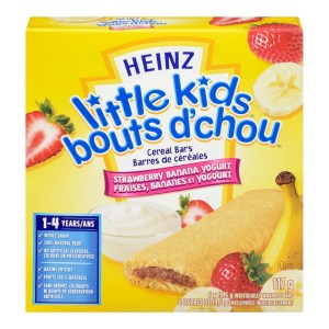 Heinz Little Kids Strawberry Banana Cereal Bars 117 g
