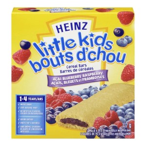 Heinz Little Kids Acai Cereal Bars 117 g