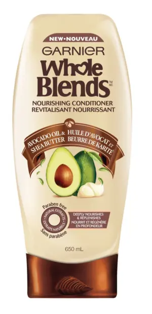 Garnier Whole Blends Avocado Oil & Shea Butter Nourishing Conditioner 650 mL