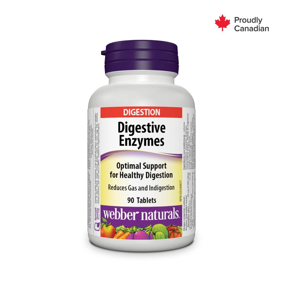 Digestive Enzymes for Optimal Digestion - 90 Tablets 90 Tablets