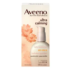 Aveeno Daily Face Moisturizer SPF 15, Ultra Calming 120 mL