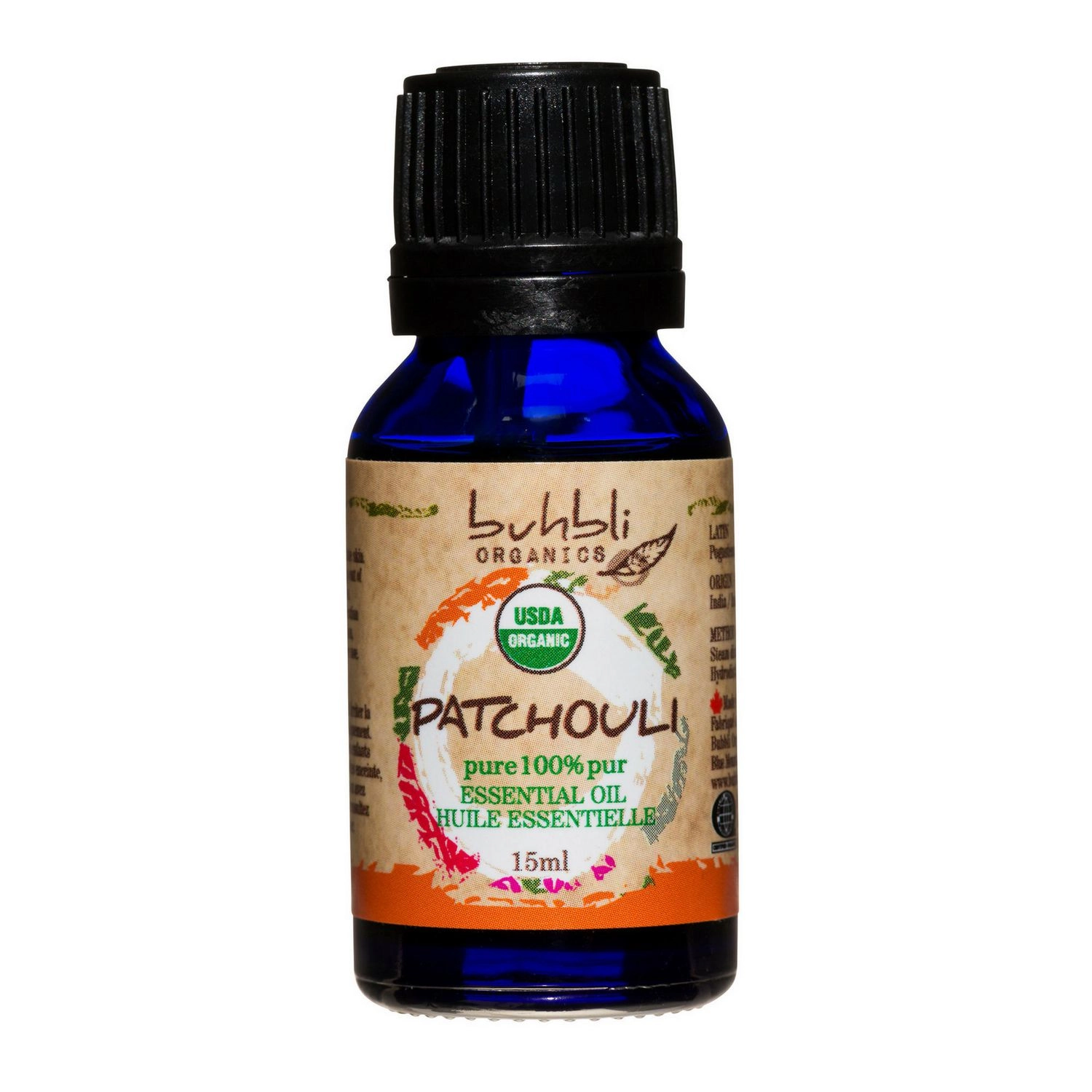Buhbli Organics Patchouli Essential Oil 15ml