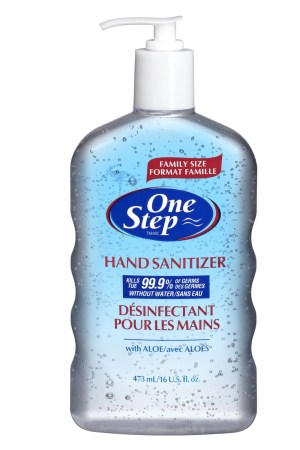 One Step Family Size Hand Sanitizer with Aloe 473 ml