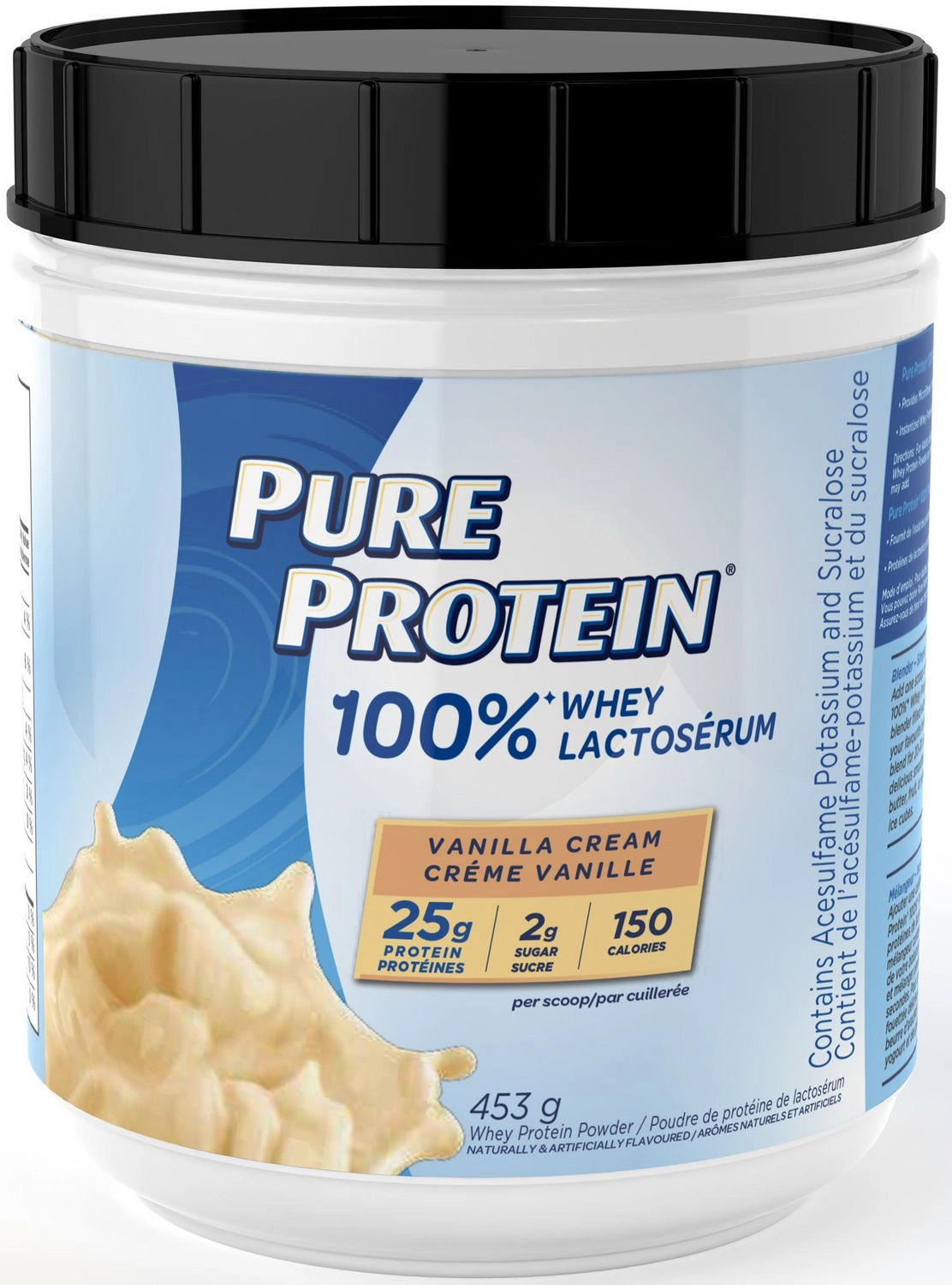 Pure Protein Whey Powder Vanilla Cream 453g 453 g