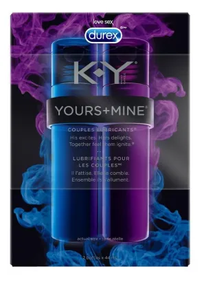 K-Y Yours+Mine Couples Lubricant 44 mL