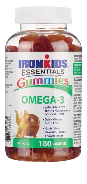 IronKids Omega-3 Gummies