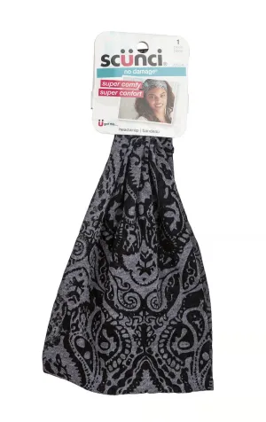 SCUNCI Bandana Burnout Headband