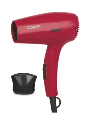 Conair 1600Watt Compact Size Folding Handle Hair Dryer