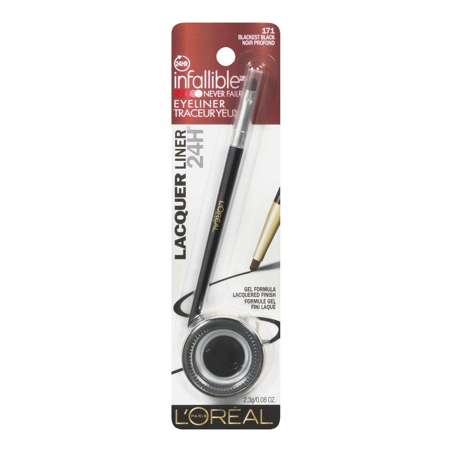 L'Oréal Paris 24H Infallible Lacquer Eyeliner 2.3g