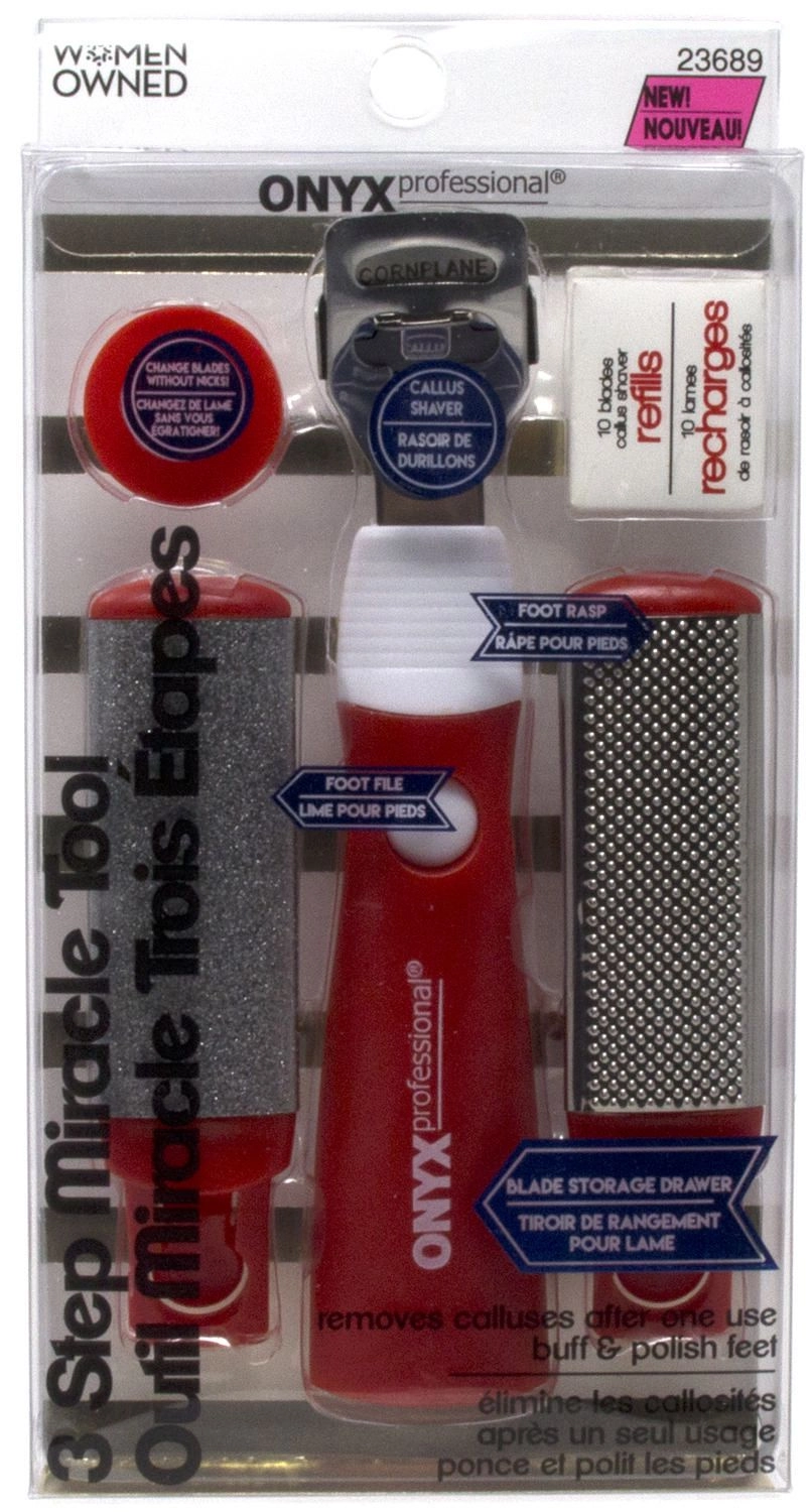Onyx Professional 3 Step Miracle Foot Tool