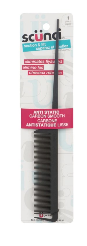 SCUNCI Anti Static Section & Lift Comb