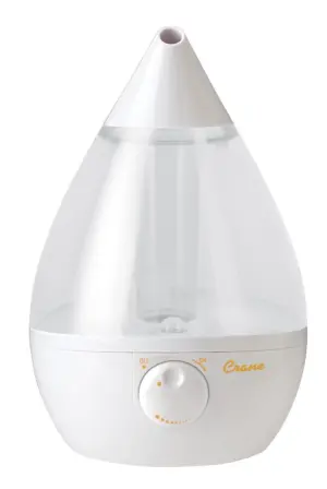 Crane Ultrasonic Clear Drop Cool Mist Humidifier