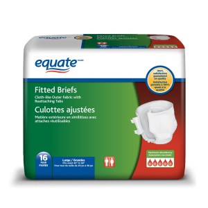 Equate Maximum Absorbency Fitted Briefs