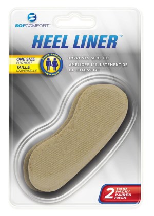 SofComfort Foam Heel Liner - Pack of 2