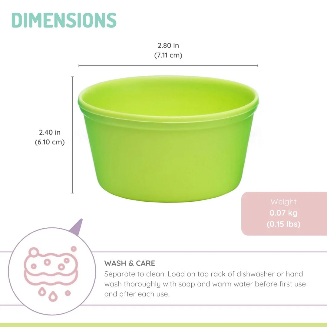 Melii Rainbow Silicone Food Cups 6pcs - Image 2