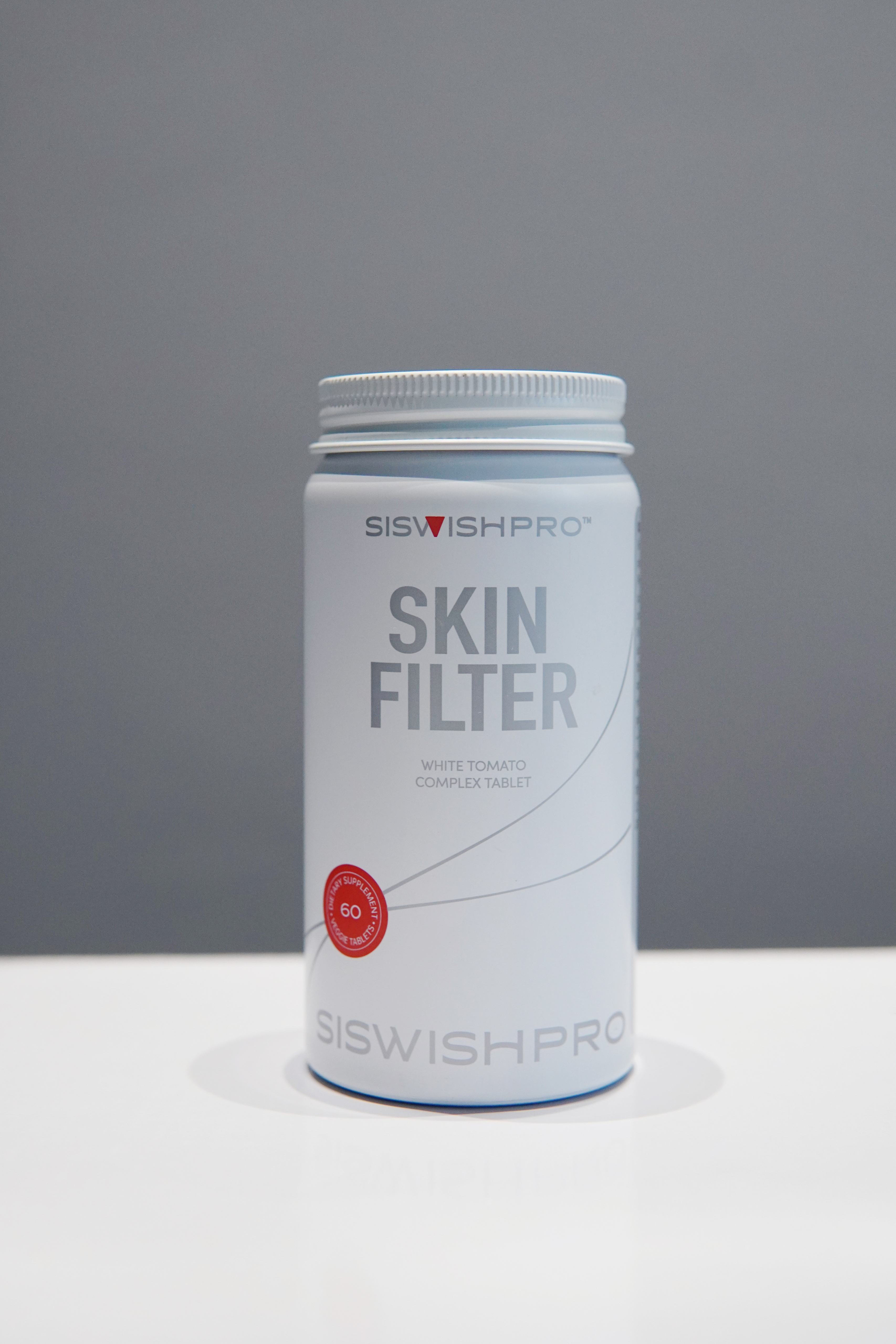 SISWISHPRO Skin Filter White Tomato Complex Dietary Supplement, 60 Veggie Tablets