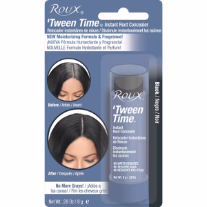 Tween Time Touch-Up Stick in Black - Instant Root Touch-Up for Gray Hair, Moisturizing Formula