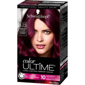 Schwarzkopf Color Ultime 5.23 Charcoal Fuchsia Permanent Hair Color Kit