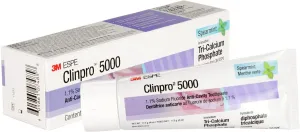 Clinpro 5000 spearmint toothpaste tube 113g with flip-top cap