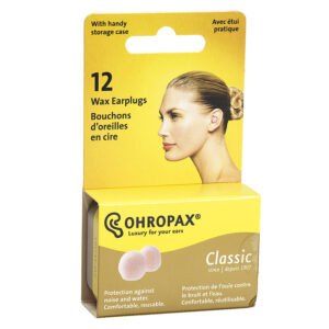 Ohropax Wax Ear Plugs 6 Pairs