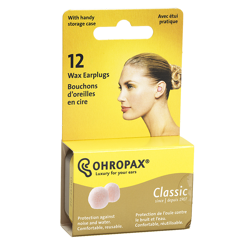 Ohropax Wax Ear Plugs 6 Pairs