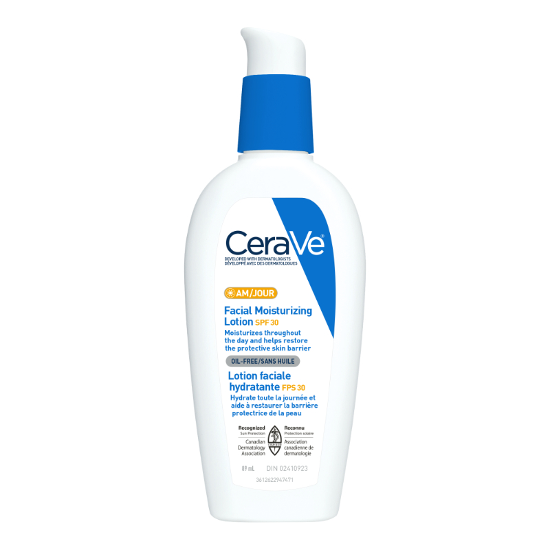 CeraVe AM Facial Moisturizing Lotion Pump SPF 30 Oil Free 89 mL