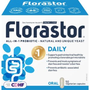 Florastor 250 mg 50 Capsules