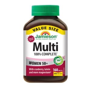Jamieson 100% Complete Multivitamin Women 50+ Value Size 160 Caplets