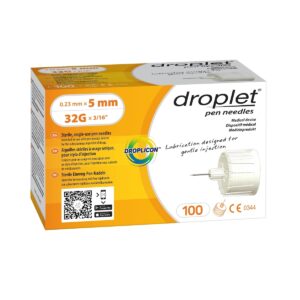 Droplet Pen Needle 32G x 5 mm 8153-1 100 Count