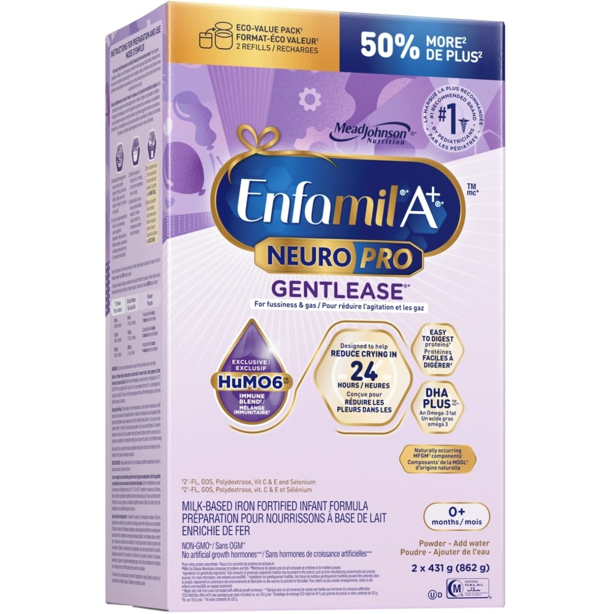 Enfamil A+ Neuropro Gentlease Powder Box 862 g