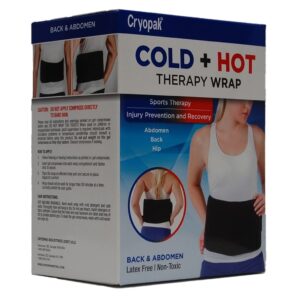 Cryopak Compress Hot/Cold Back/Abdomen/Hip Wrap
